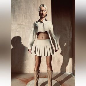 Zara Pinstripe skirt NWT in size medium